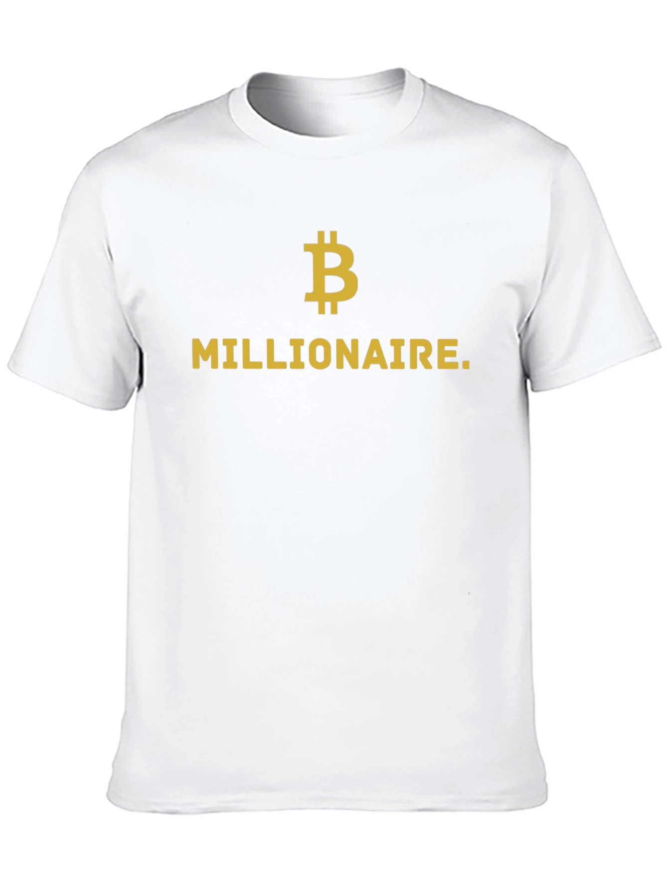 Bitcoin Millionaire Black Graphic Tee