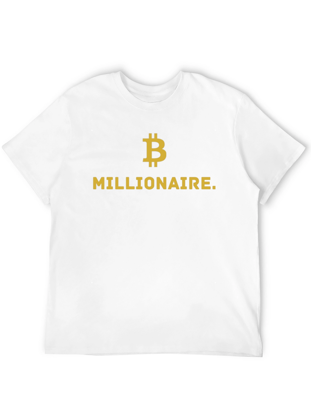Bitcoin Millionaire Black Graphic Tee