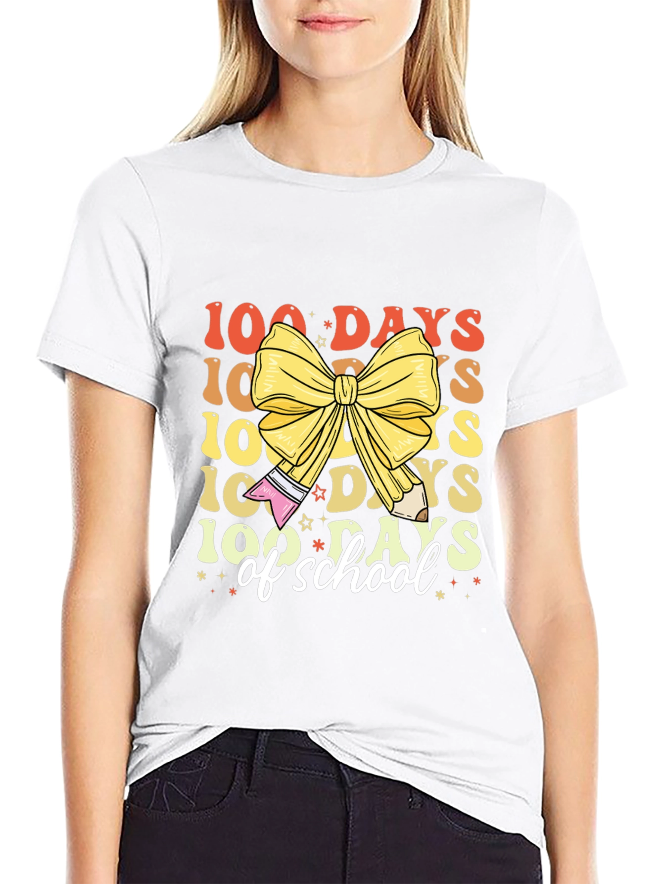 100 Days of School T-Shirt - Teacher Appreciation