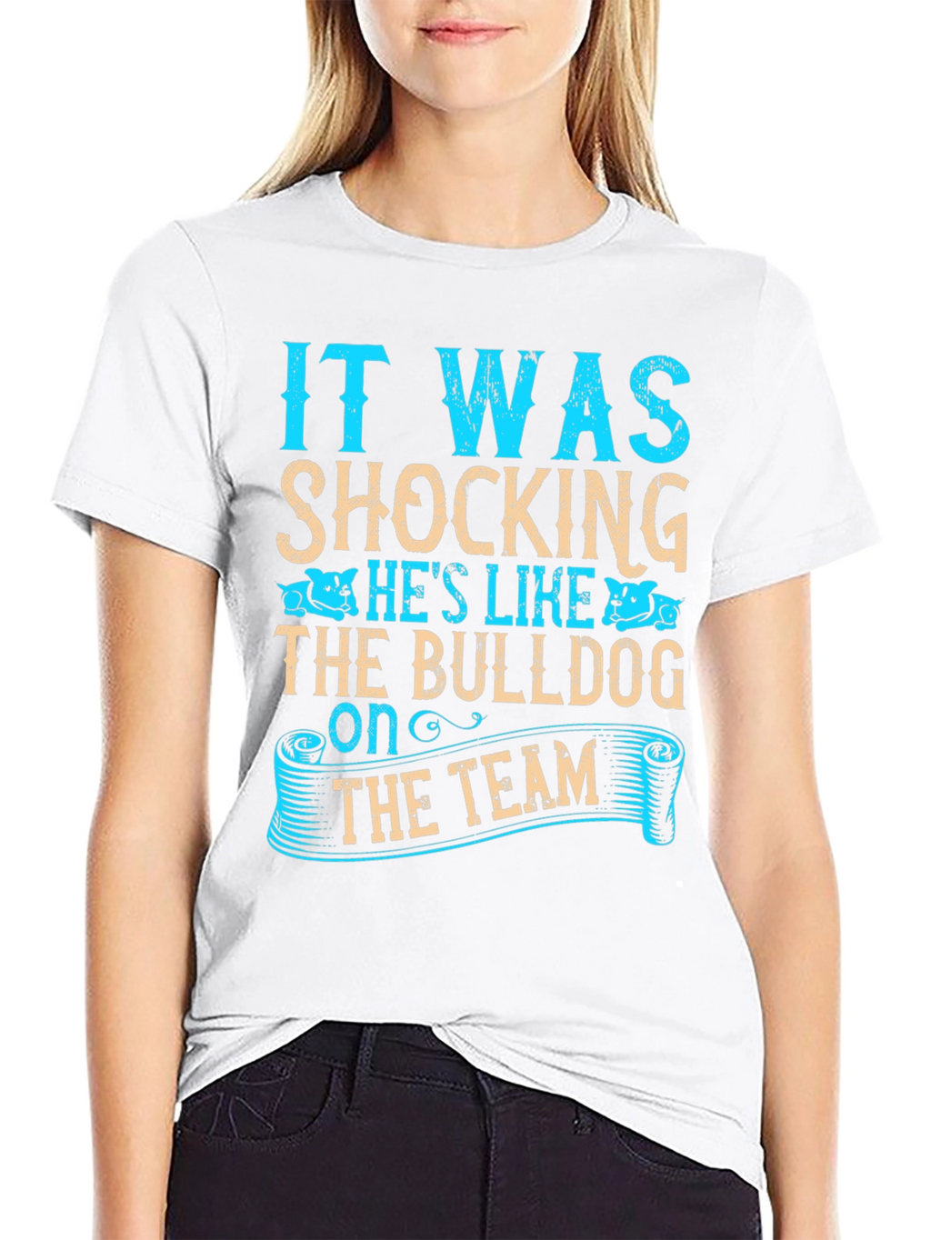 Bulldog Team T-Shirt - Humorous Slogan