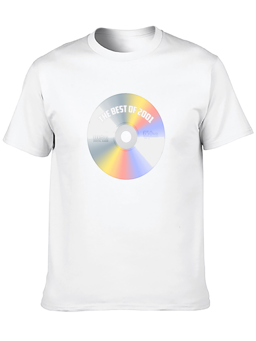 Best of 2001 CD Graphic T-Shirt