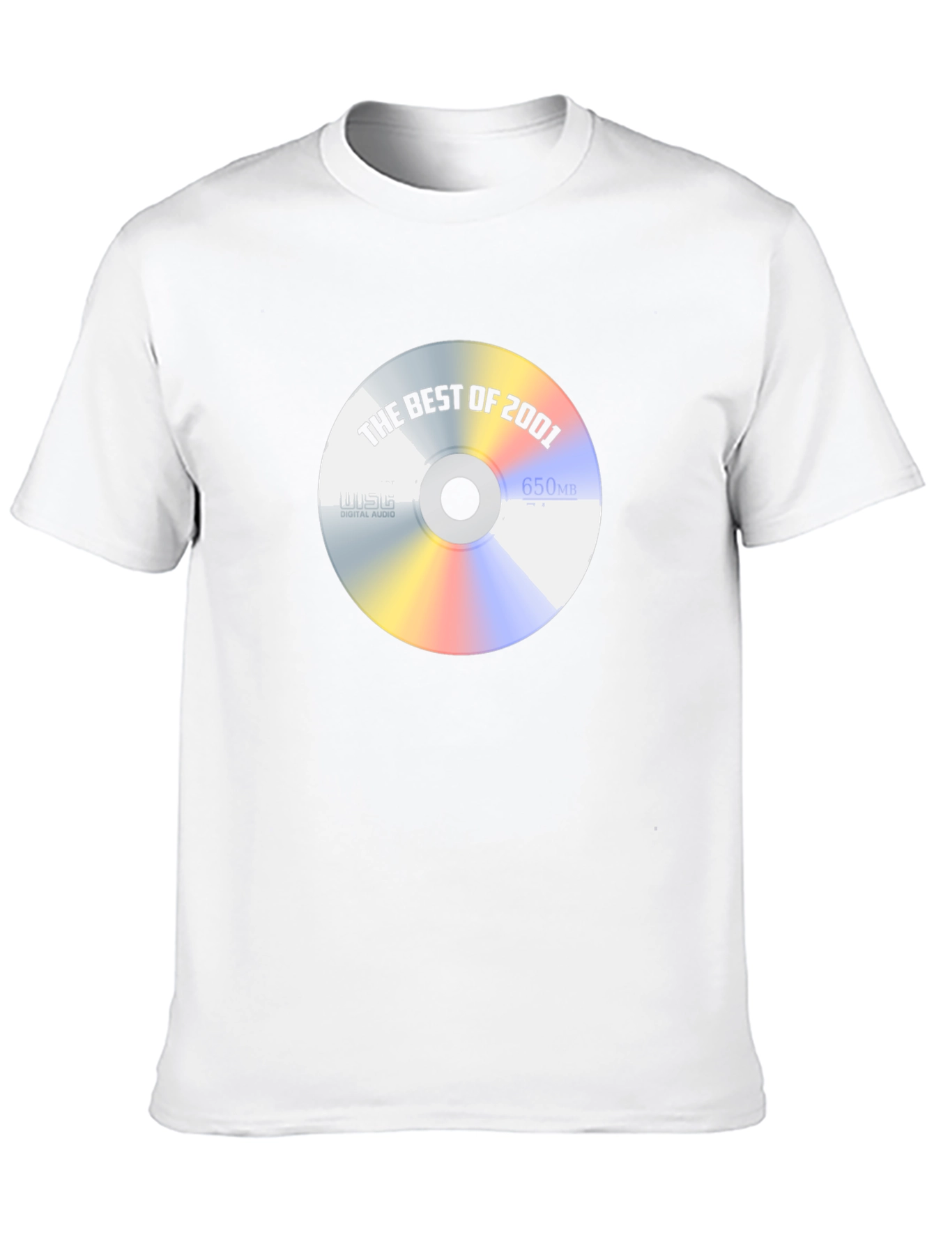 Best of 2001 CD Graphic T-Shirt