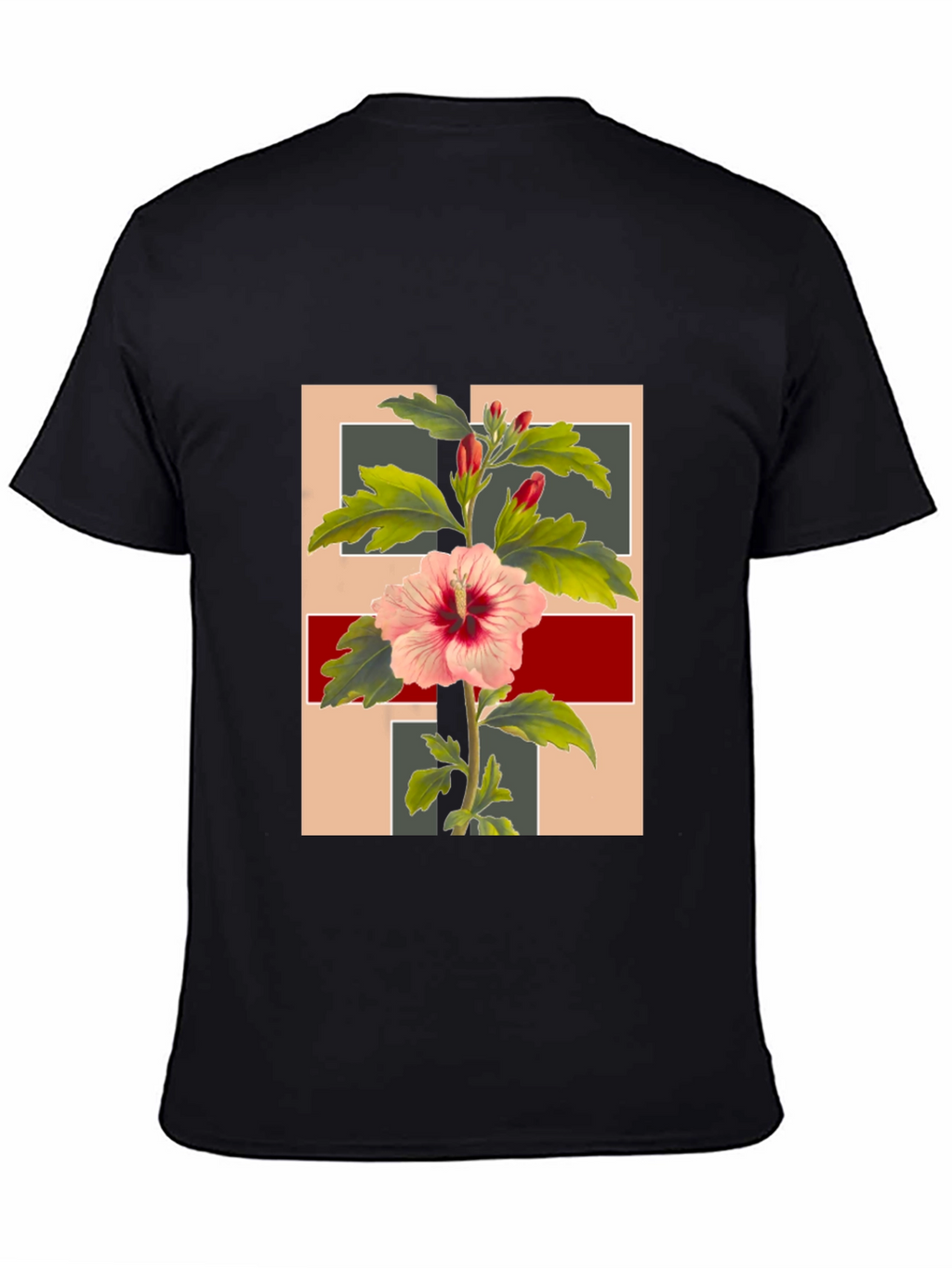 Floral Graphic Tee - Stylish Botanical Print