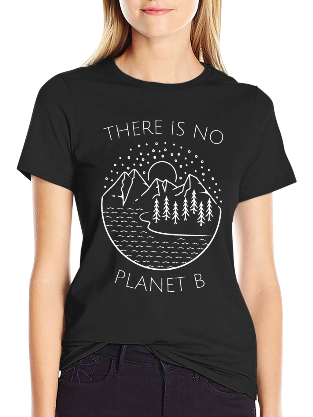 Eco-Conscious No Planet B Graphic Tee