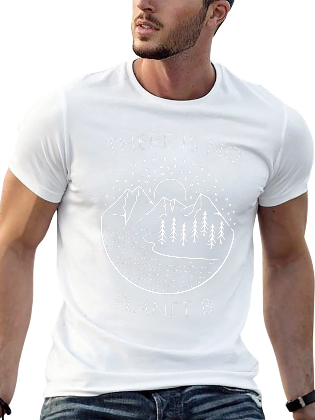 Eco-Conscious No Planet B Graphic Tee