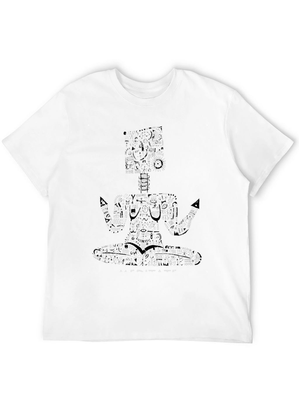 Meditate Graphic T-Shirt - Relax & Focus