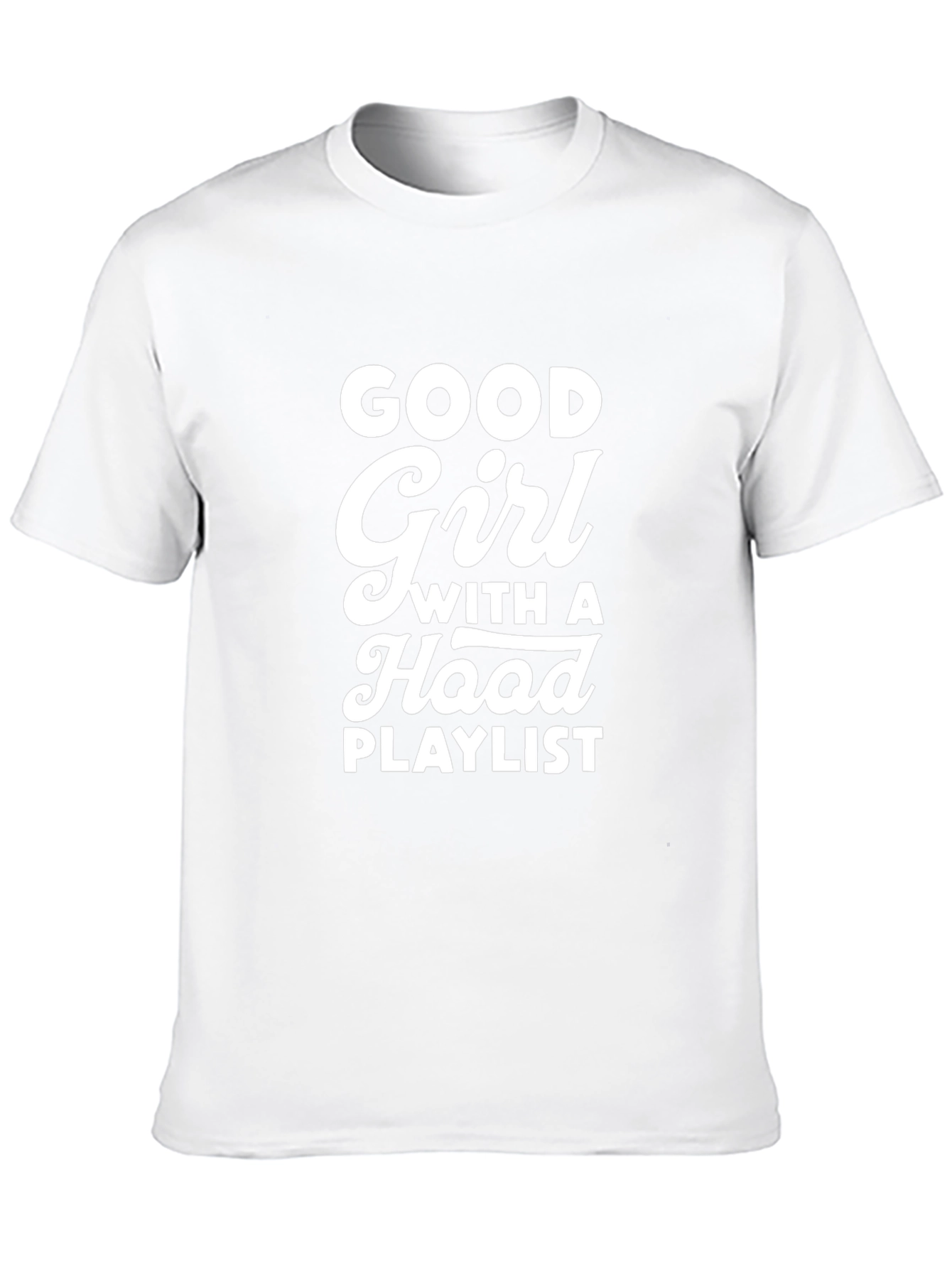 Good Girl Hood Playlist Graphic Tee