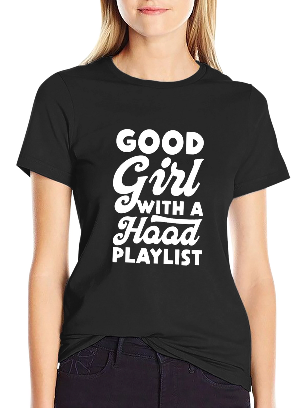 Good Girl Hood Playlist Graphic Tee
