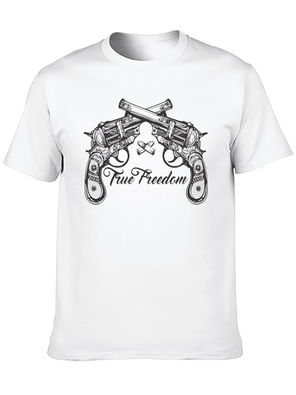 True Freedom Revolver Graphic T-Shirt
