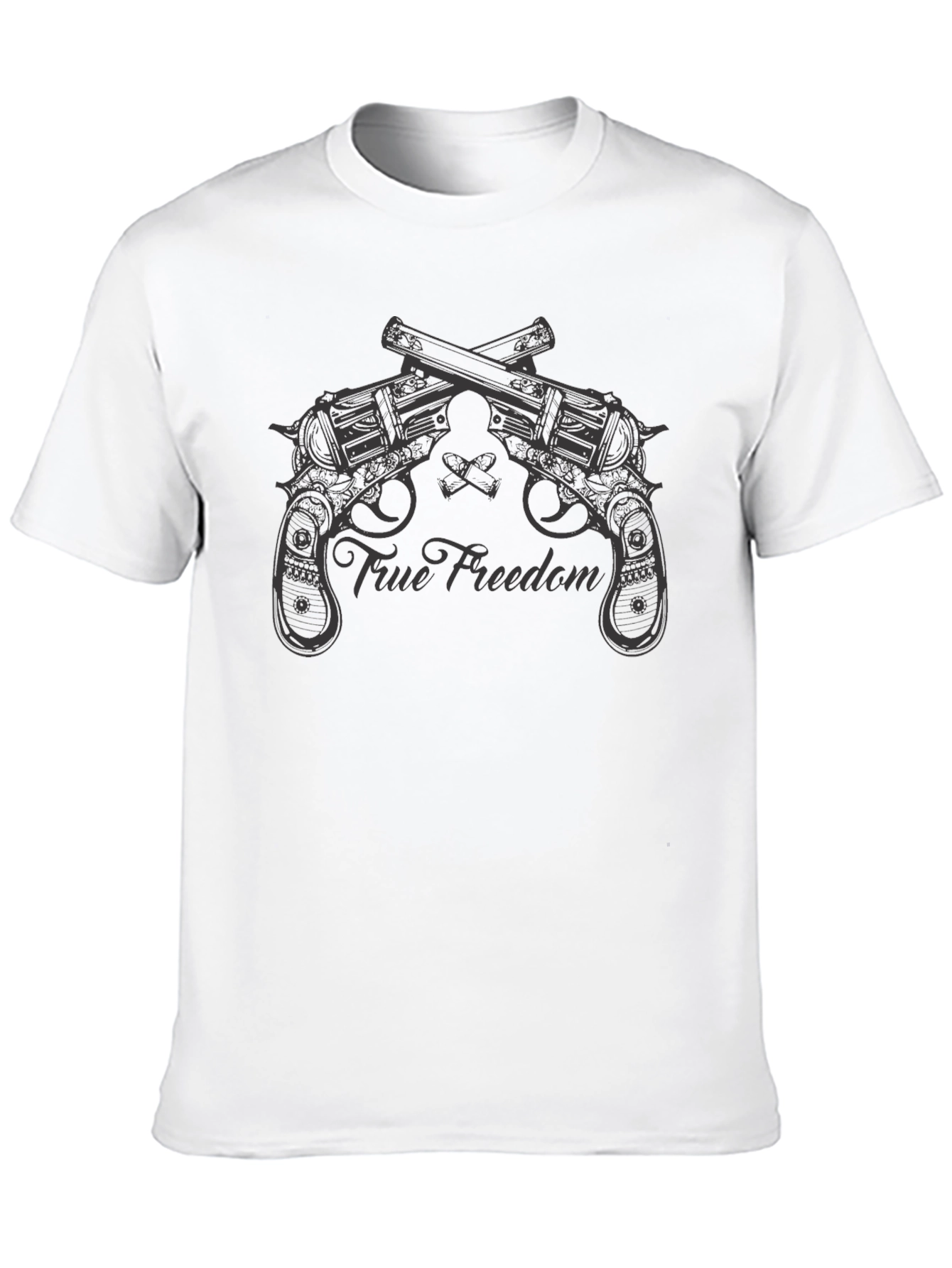 True Freedom Revolver Graphic T-Shirt