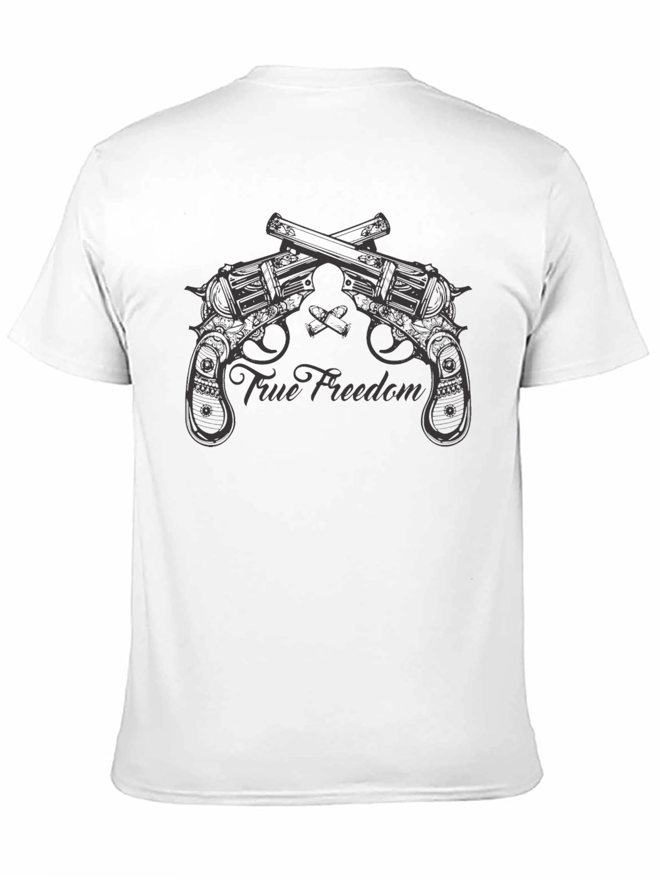 True Freedom Revolver Graphic T-Shirt