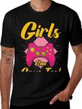 Girls Can Game Too T-Shirt