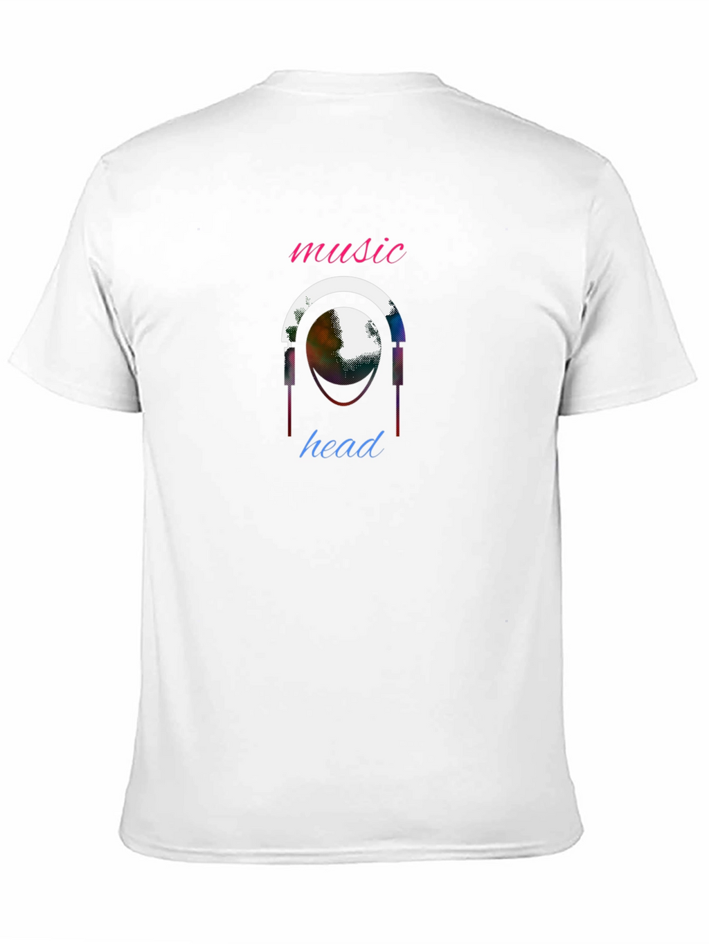Music Head Graphic T-Shirt - Unique Design