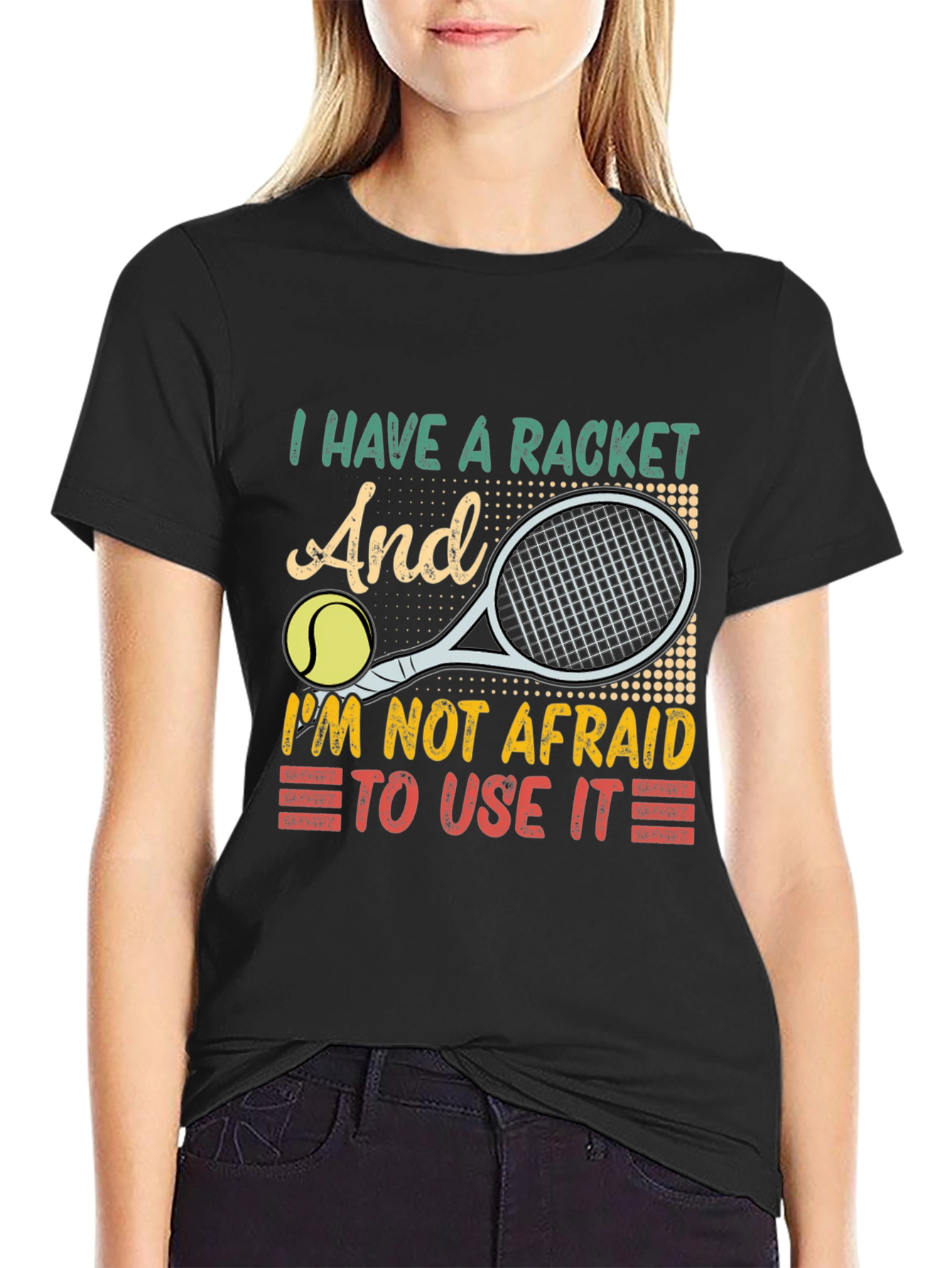 I Have a Racket Tennis Graphic Tee
