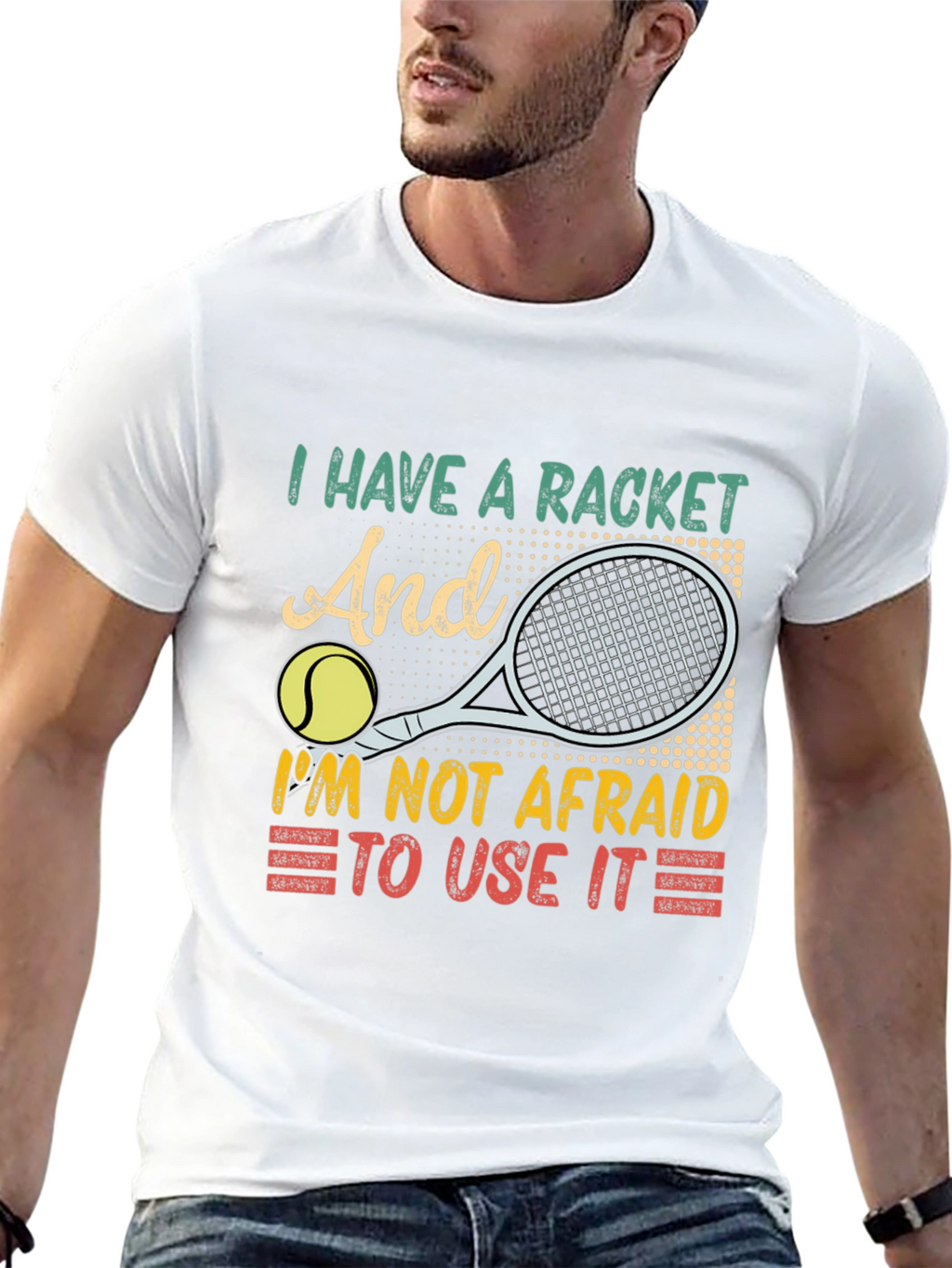 I Have a Racket Tennis Graphic Tee