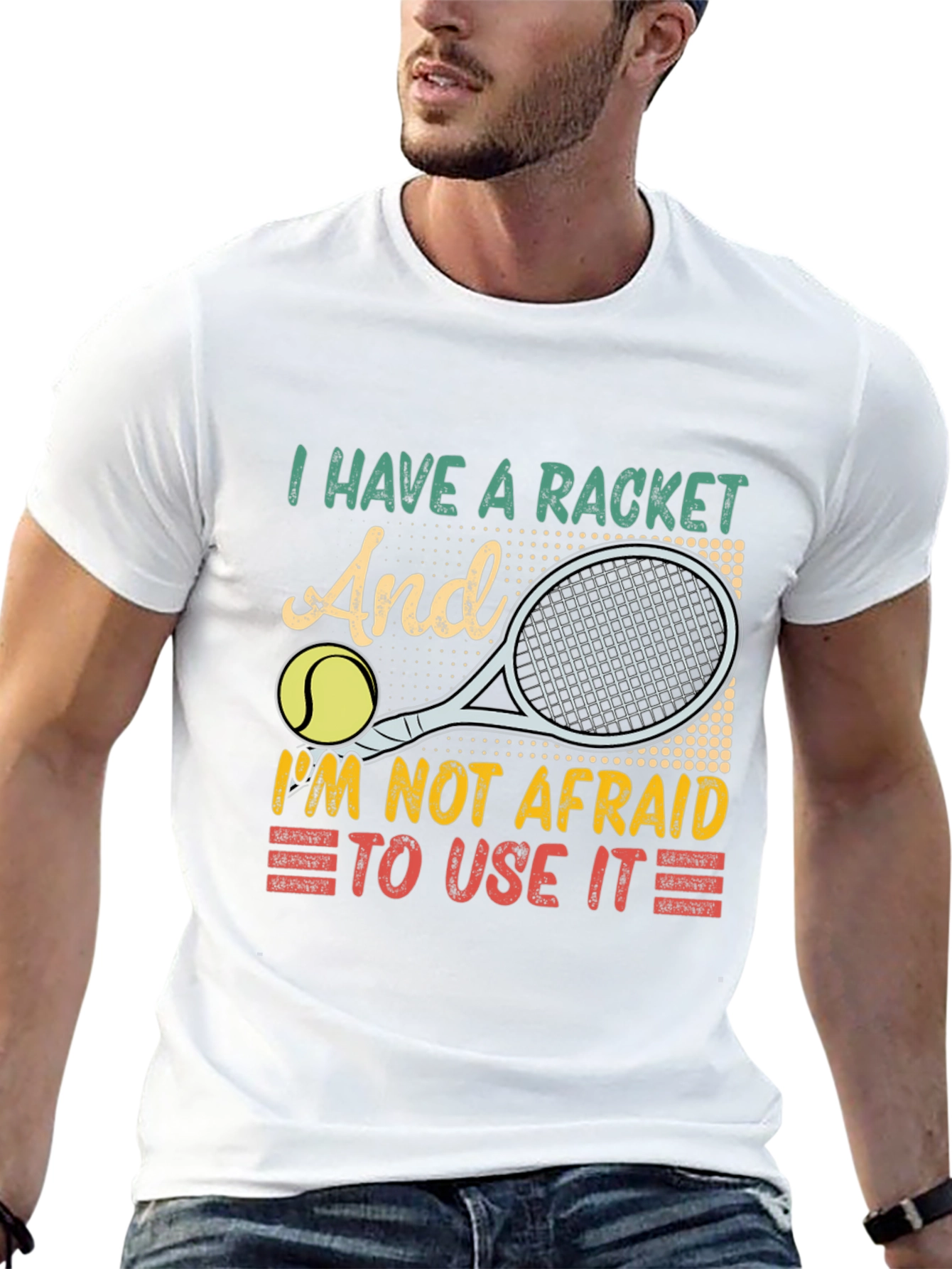 I Have a Racket Tennis Graphic Tee