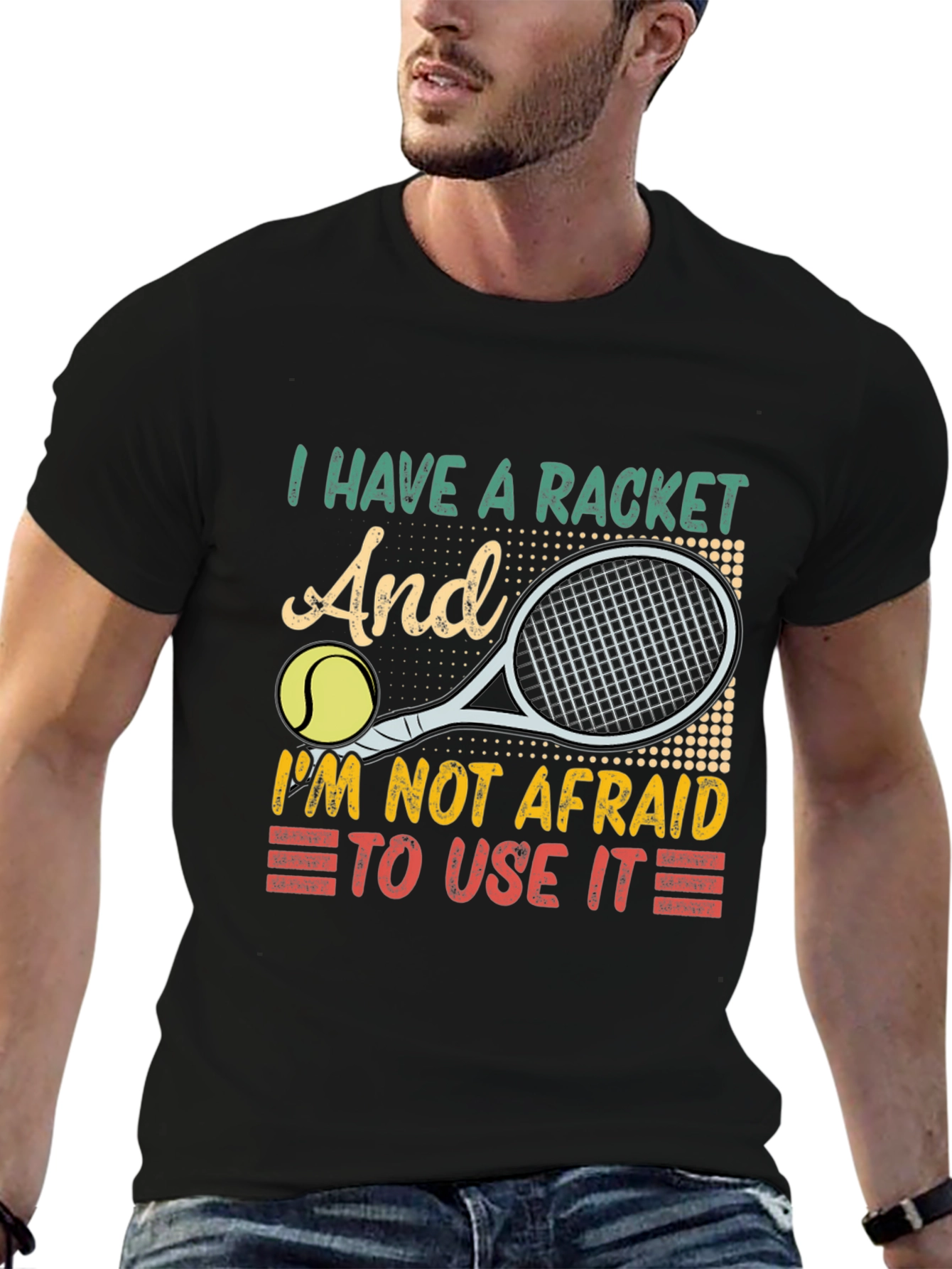 I Have a Racket Tennis Graphic Tee