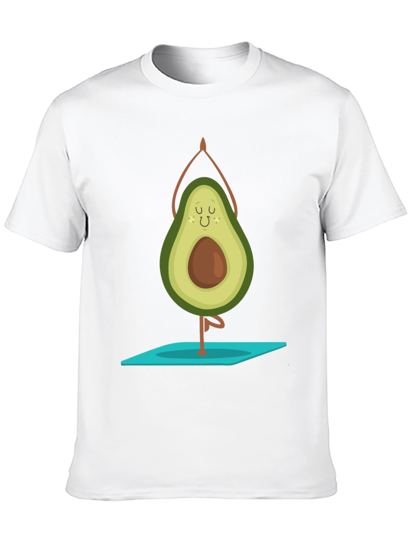 Yoga Avocado Black T-Shirt