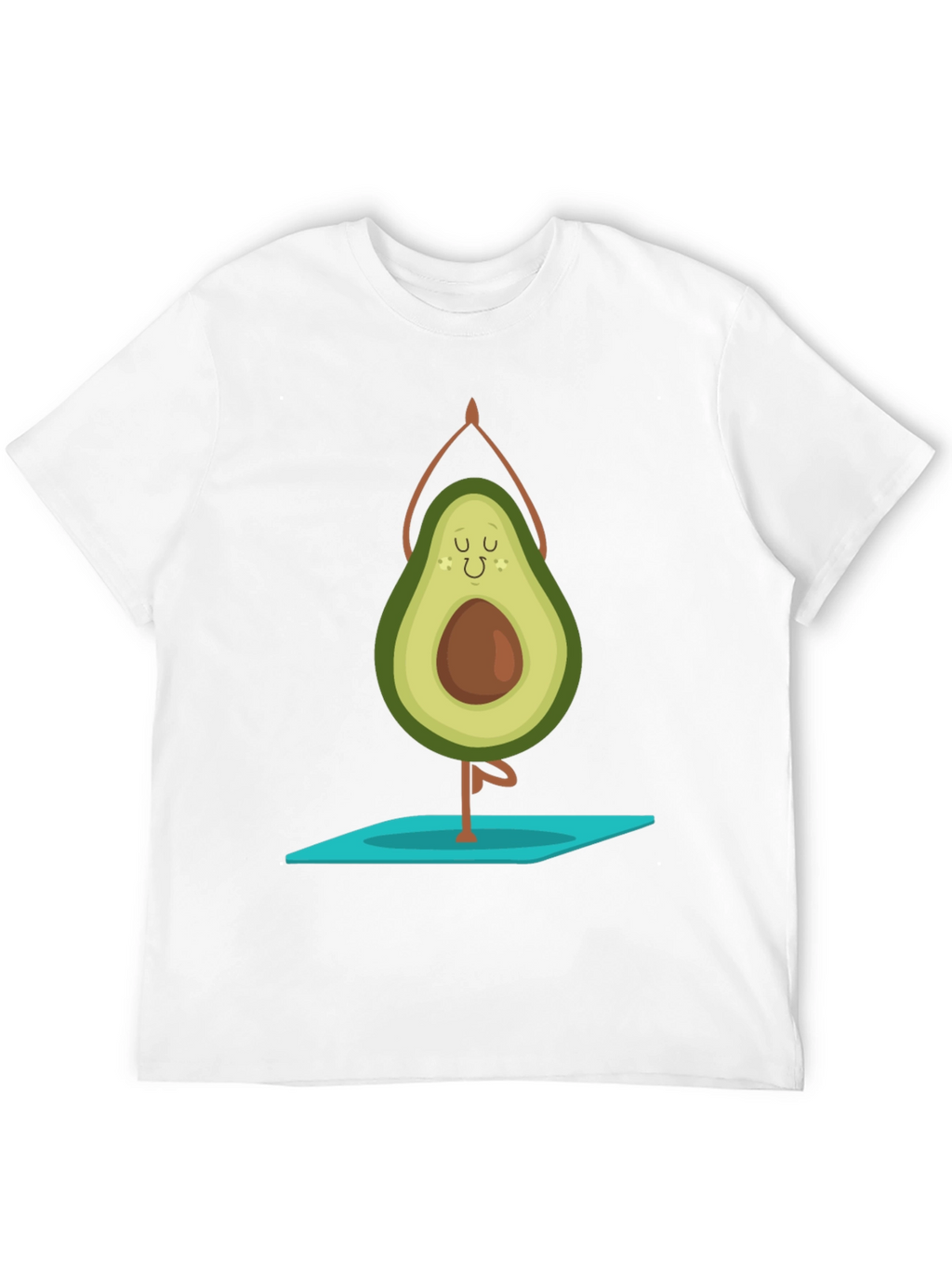 Yoga Avocado Black T-Shirt