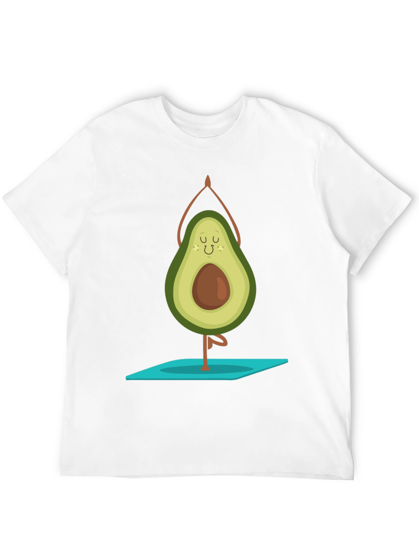 Yoga Avocado Black T-Shirt