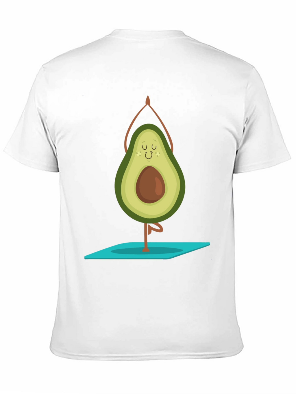 Yoga Avocado Black T-Shirt