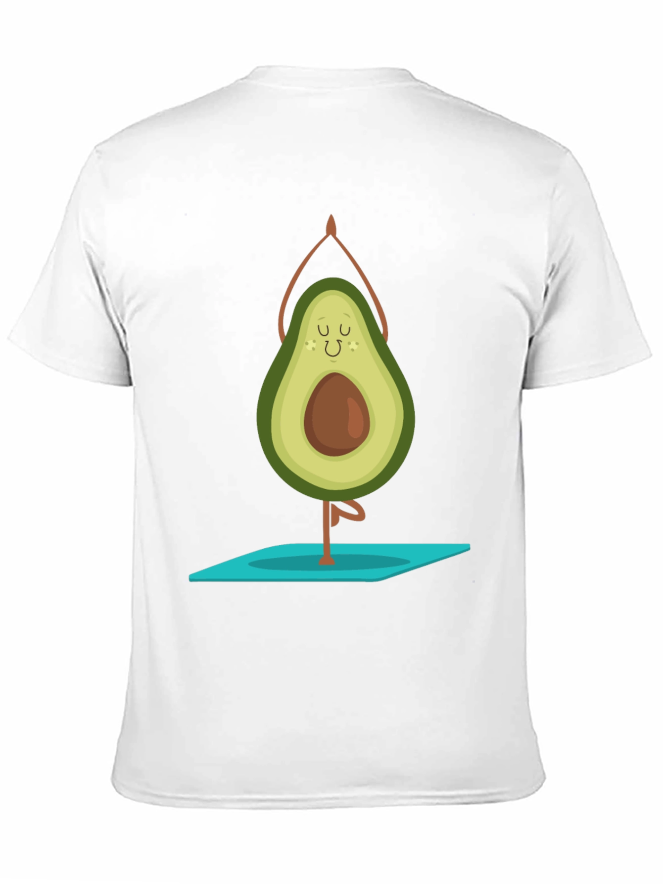 Yoga Avocado Black T-Shirt