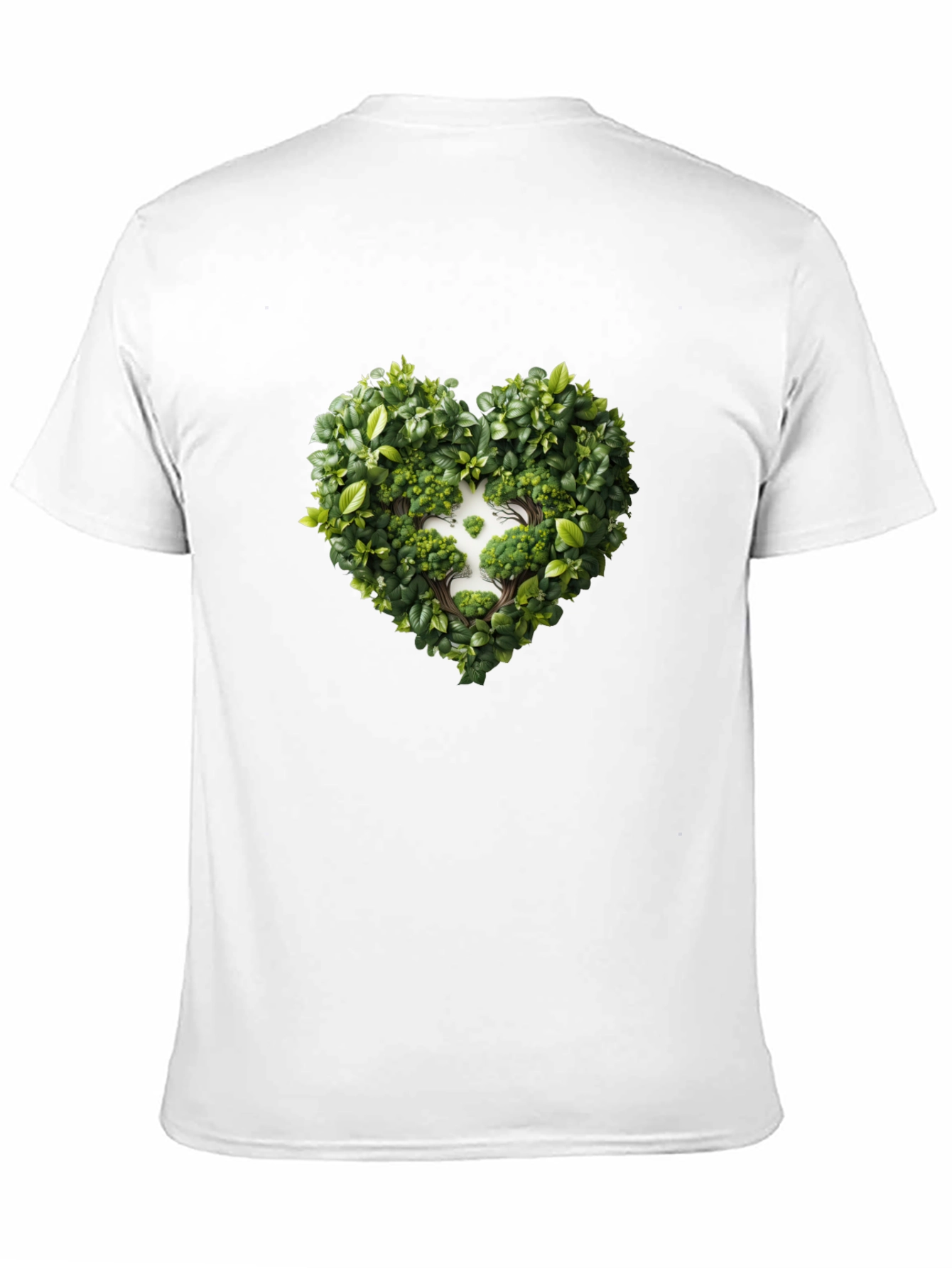 Nature Heart Black Tee