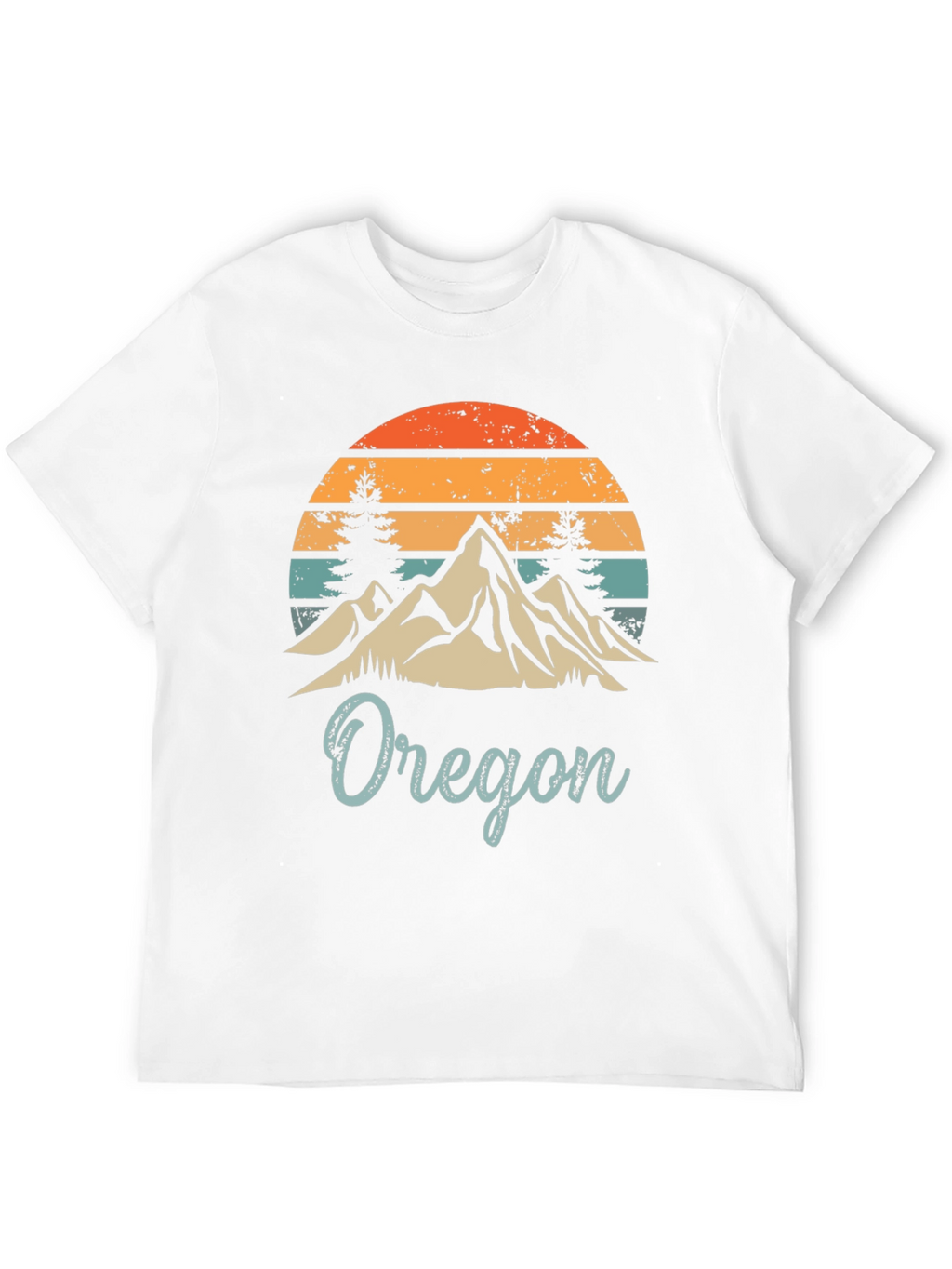 Oregon Mountain Sunset Graphic Tee