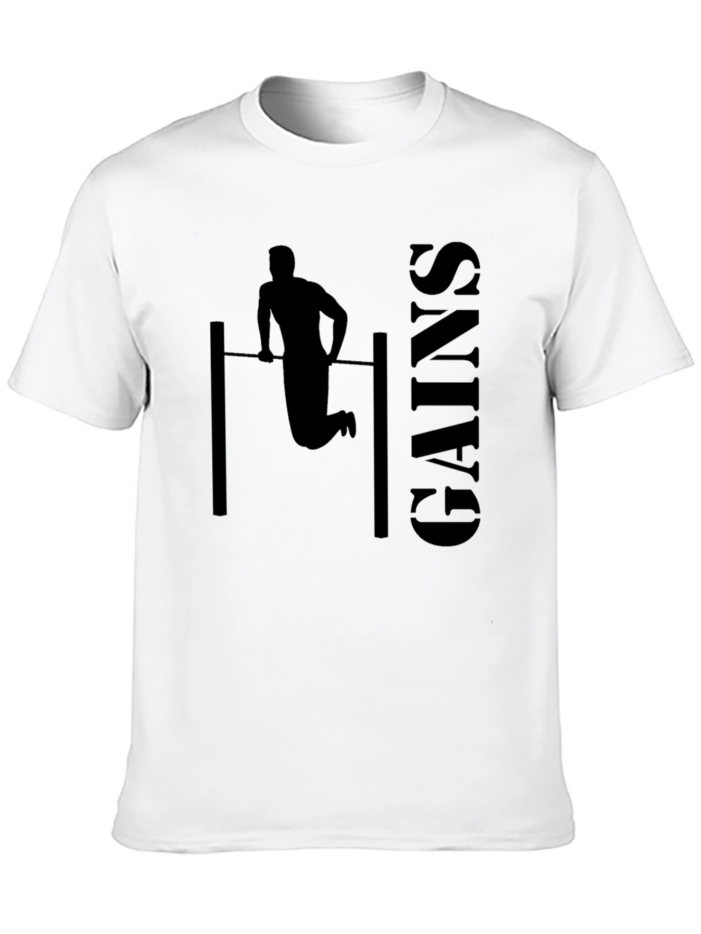 Gym Gains T-Shirt - Workout Motivation