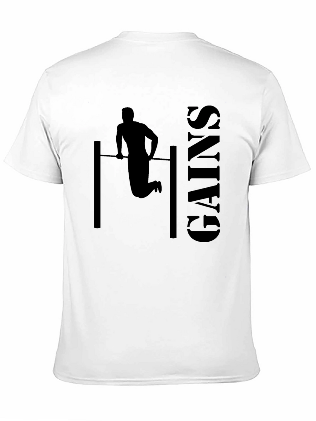 Gym Gains T-Shirt - Workout Motivation