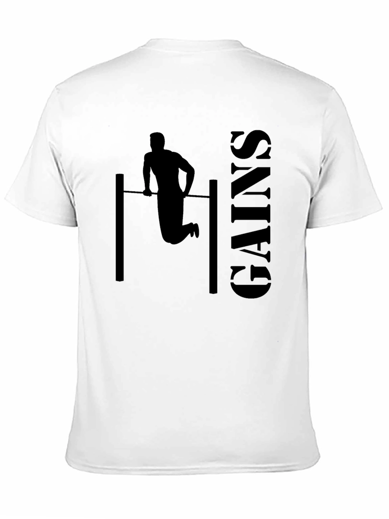 Gym Gains T-Shirt - Workout Motivation