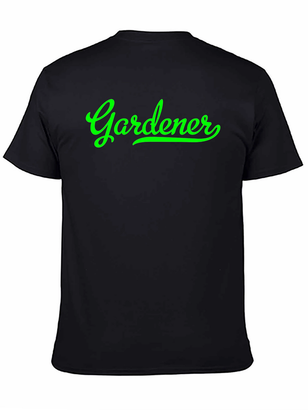 Gardener Graphic T-Shirt - Black Cotton Tee