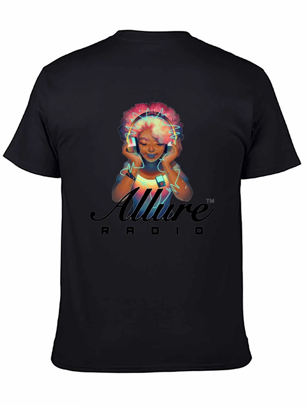 Allure Radio Graphic T-Shirt - Stylish & Unique