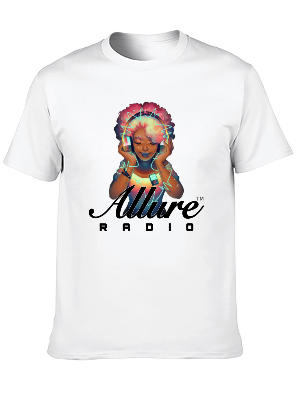 Allure Radio Graphic T-Shirt - Stylish & Unique