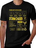 Storm Chaser Forecast Icon Guide T-Shirt