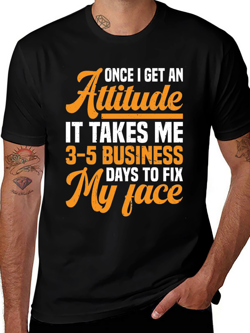 Funny Attitude T-Shirt