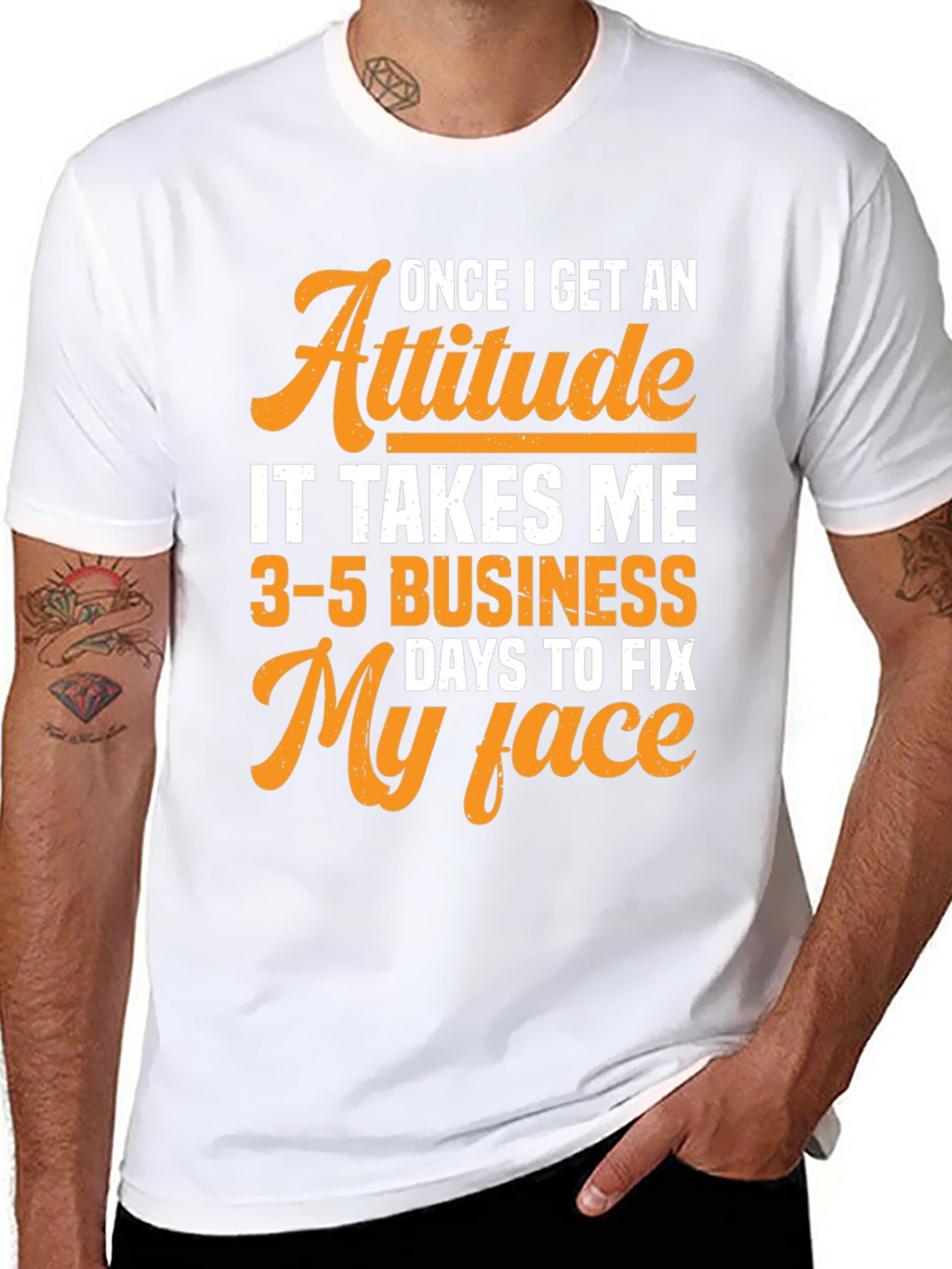 Funny Attitude T-Shirt