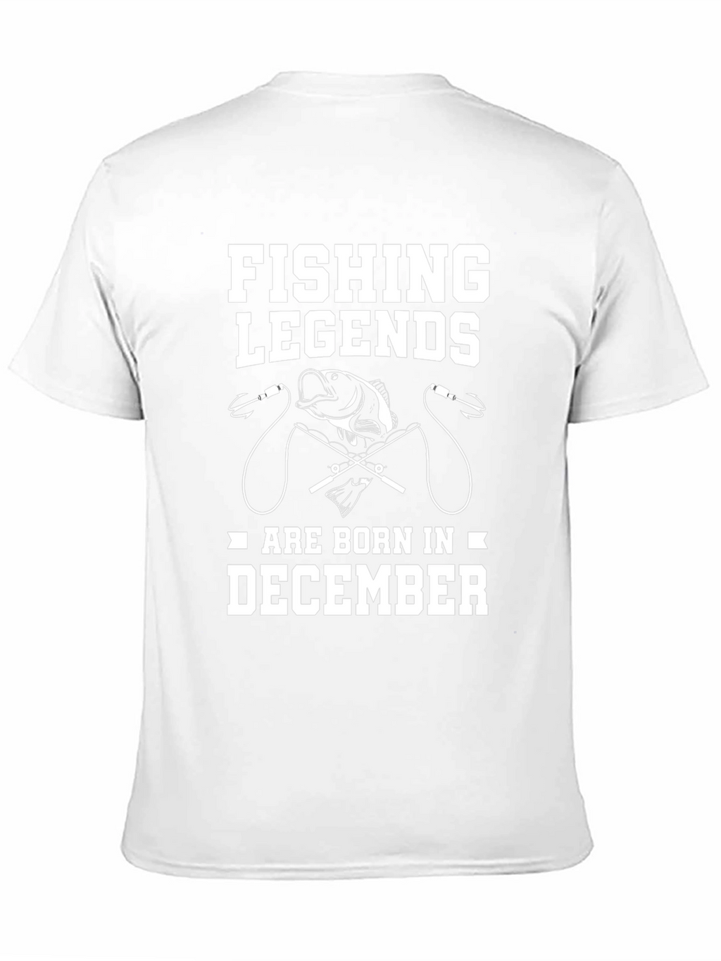 Fishing Legends December Birthday T-Shirt