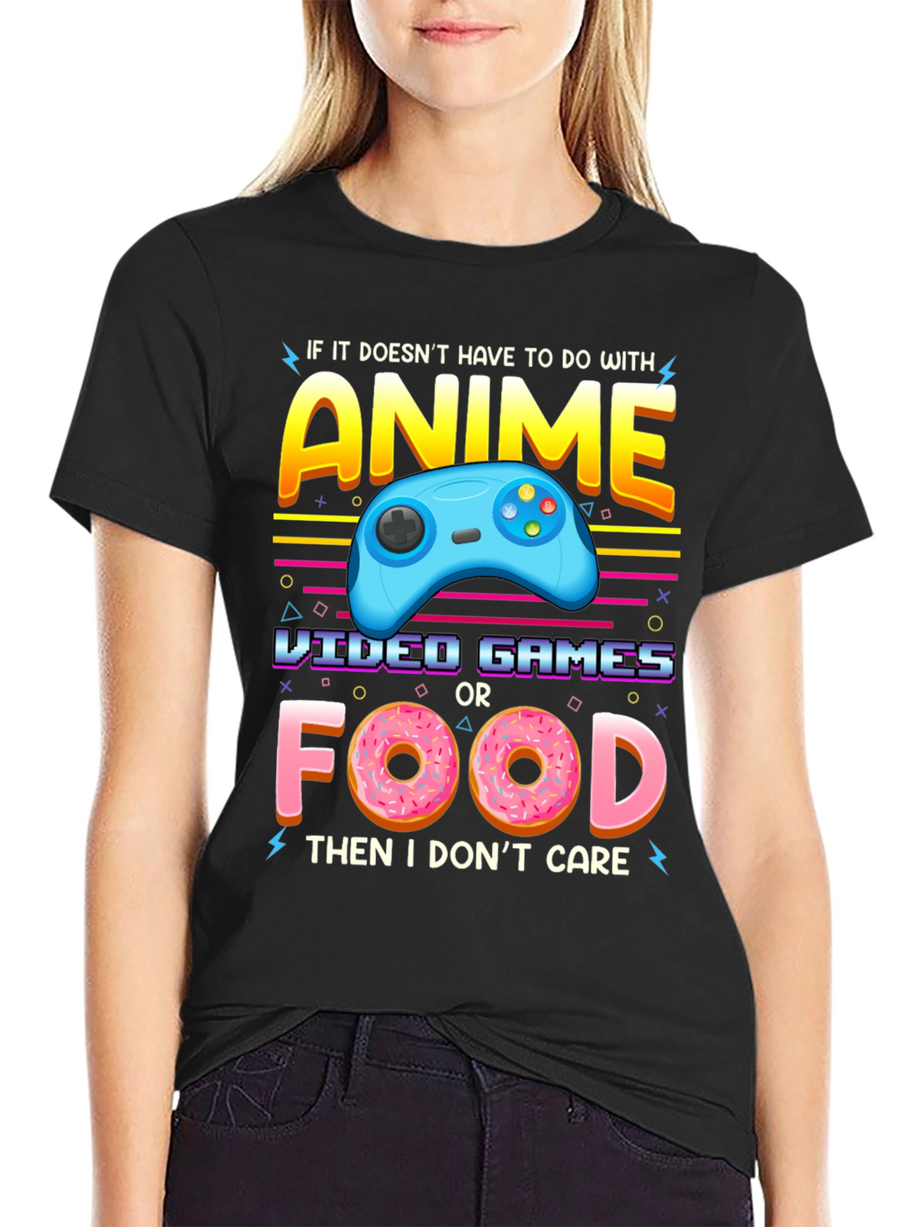 Anime Video Games Food T-Shirt