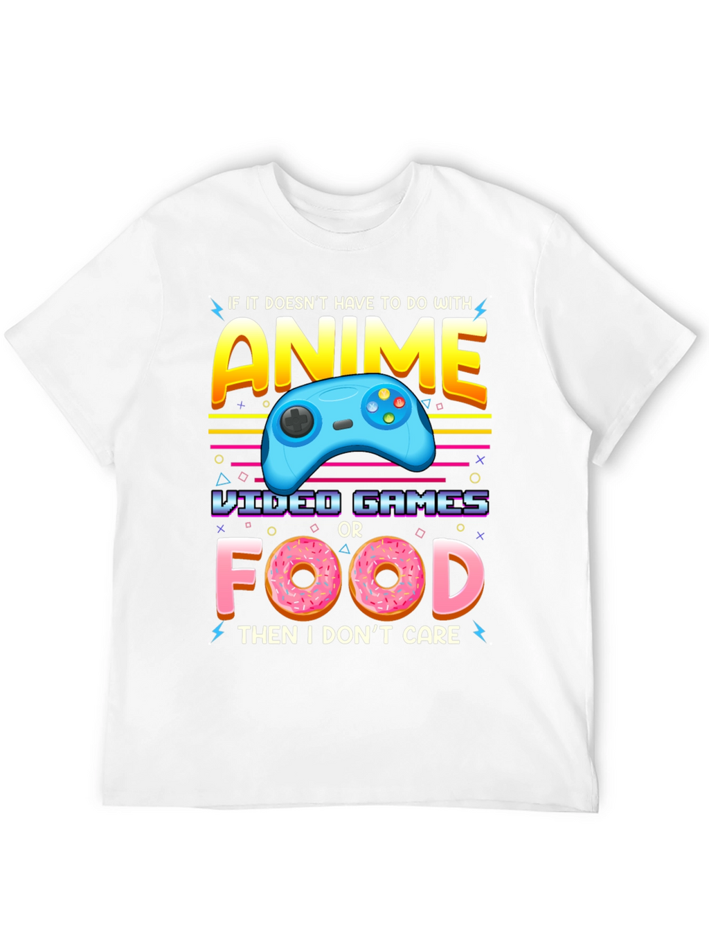 Anime Video Games Food T-Shirt