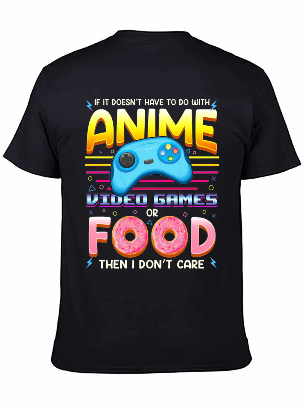 Anime Video Games Food T-Shirt