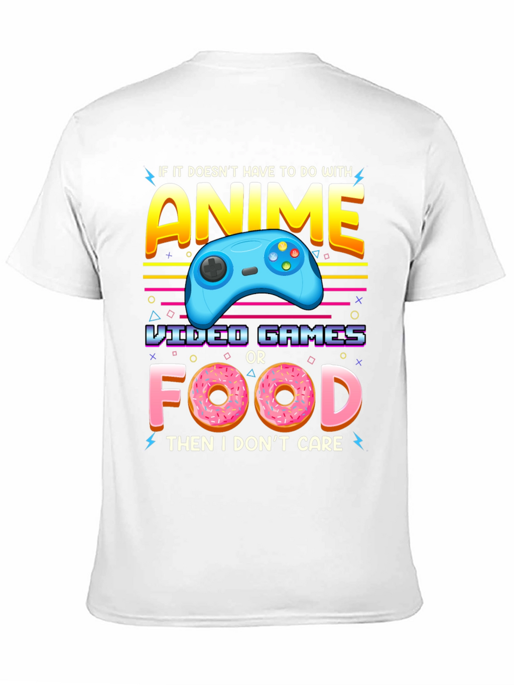 Anime Video Games Food T-Shirt