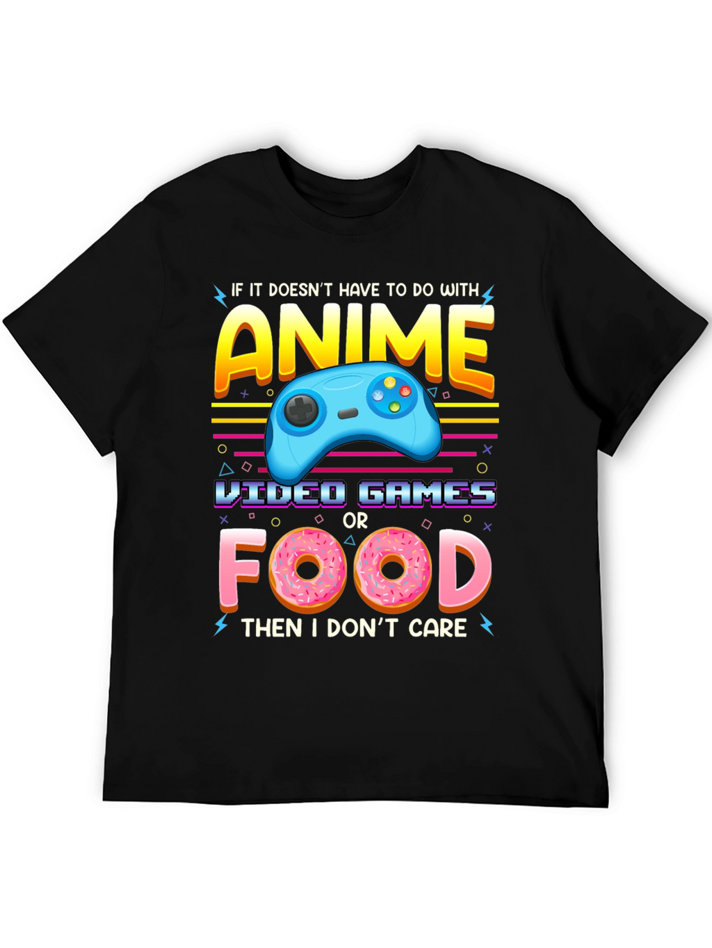 Anime Video Games Food T-Shirt