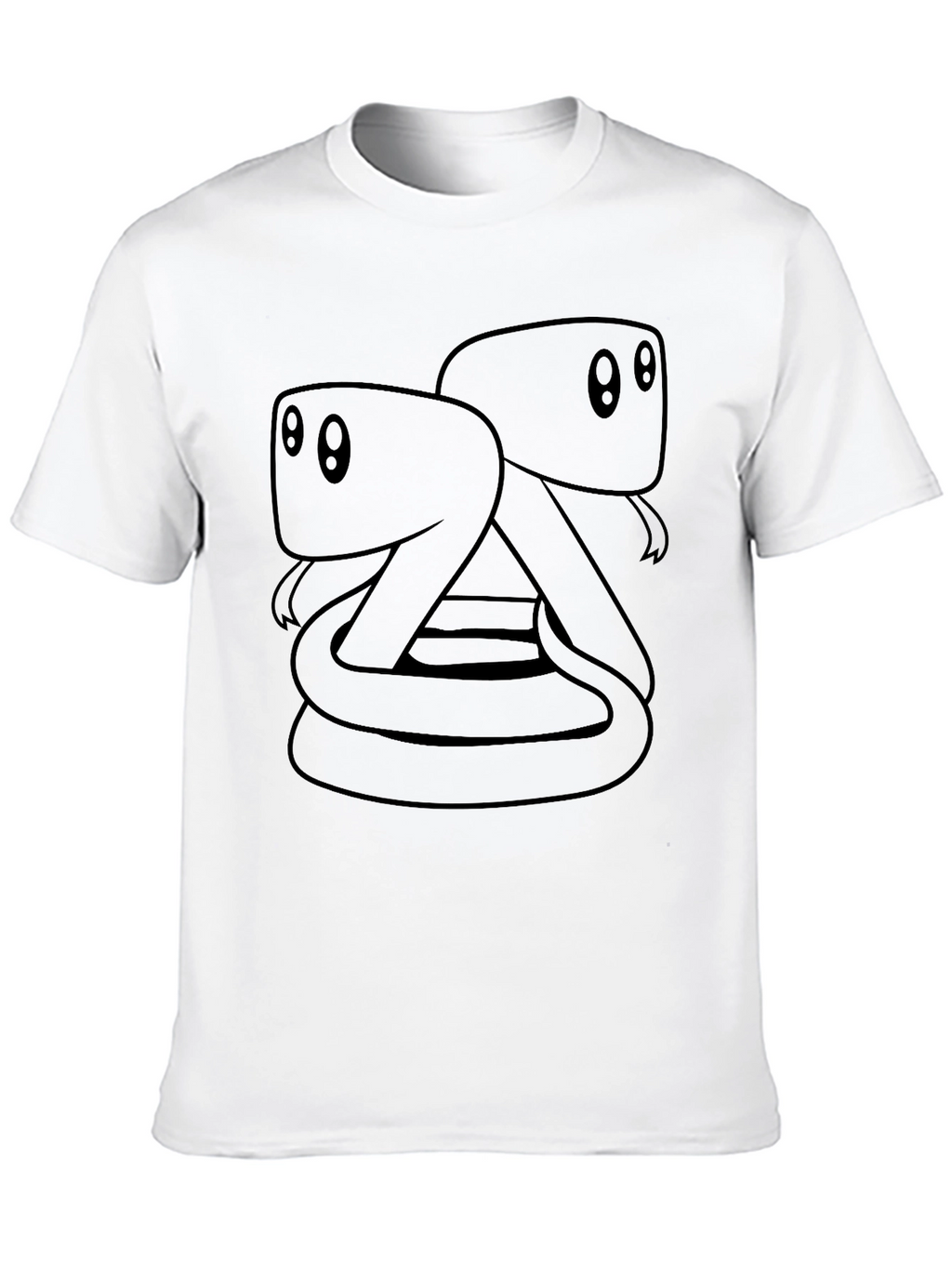 Two-Headed Snake T-Shirt - Unique Graphic Tee