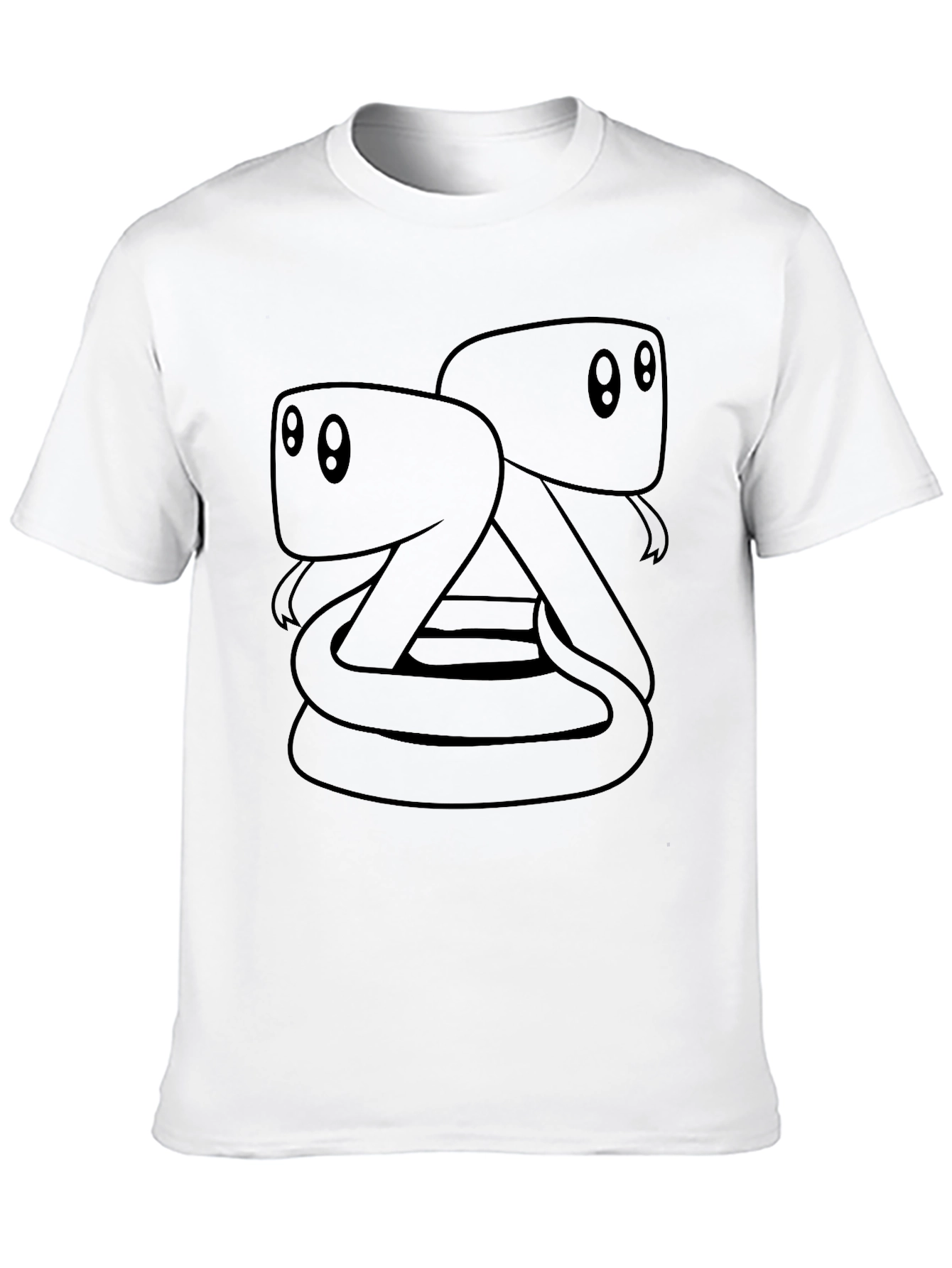 Two-Headed Snake T-Shirt - Unique Graphic Tee