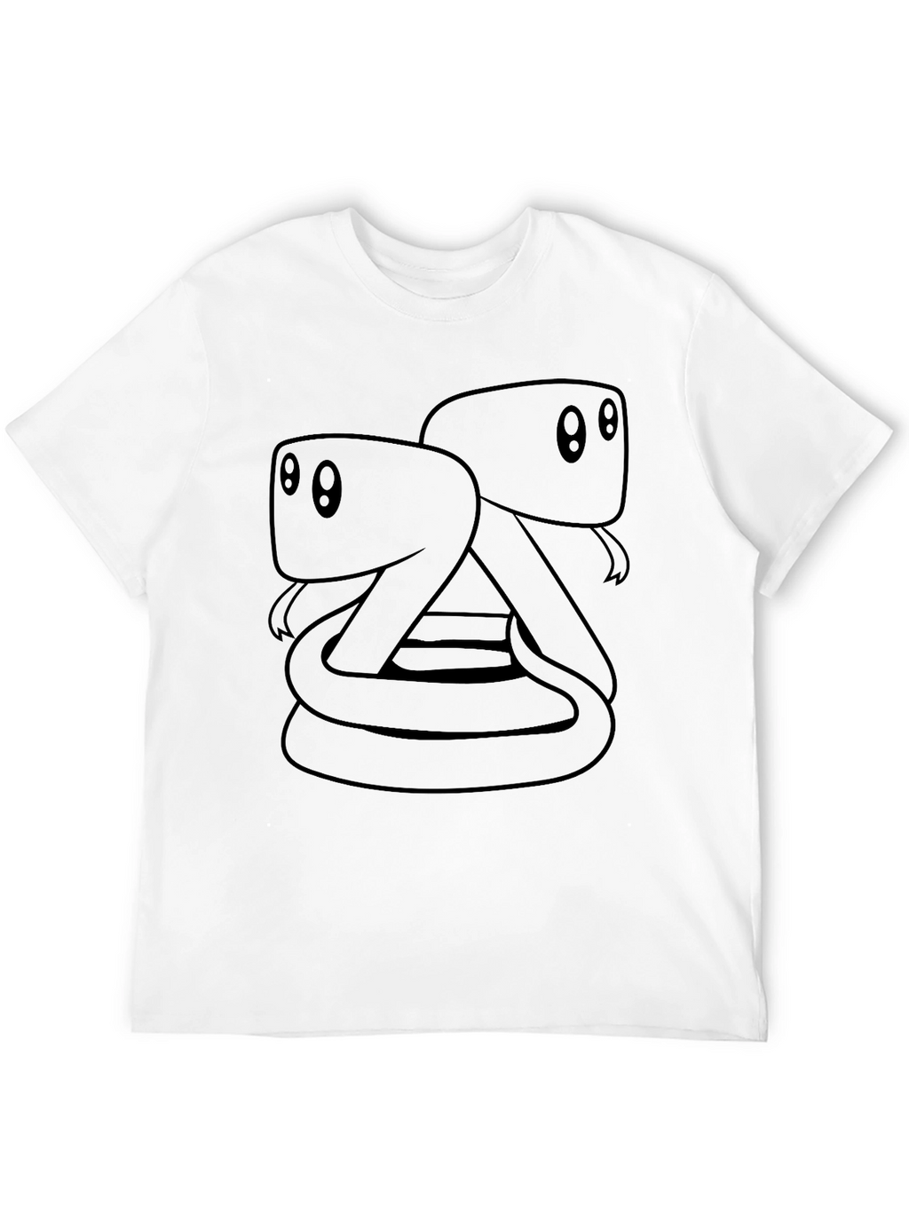 Two-Headed Snake T-Shirt - Unique Graphic Tee