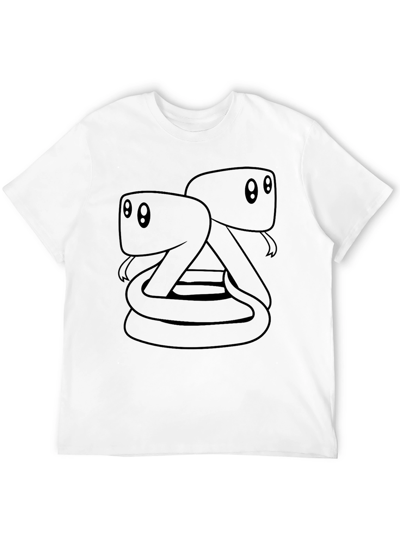 Two-Headed Snake T-Shirt - Unique Graphic Tee