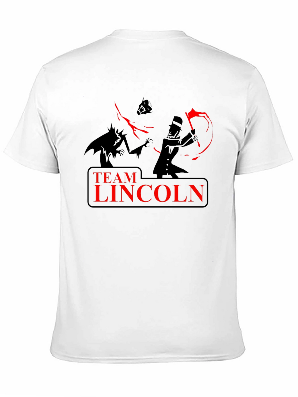 Team Lincoln T-Shirt Funny Vampire Hunter Graphic Tee