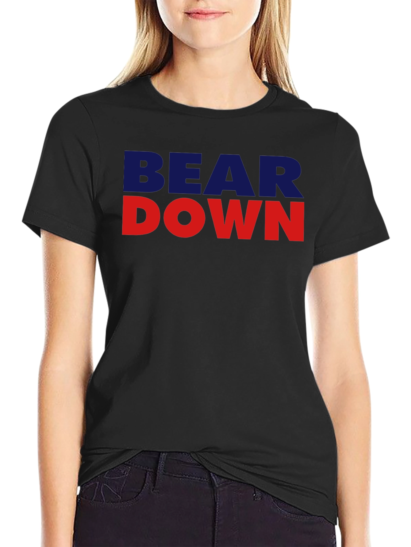 Bear Down T-Shirt - Bold Graphic Print