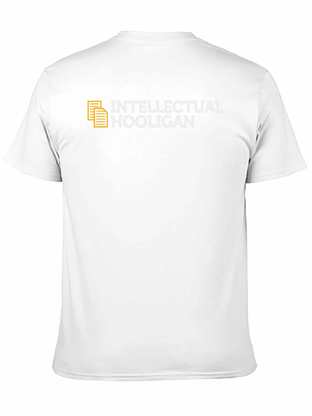Intellectual Hooligan Black T-Shirt - Smart & Edgy Design